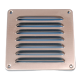 Aluminium Lüftungsgitter Aufbaumontage 155 x 155mm - ALU (1-1616A)thumbnail