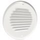 Rundes Aluminium Lüftungsgitter WEISS Aufputz – 150 mm (1-R150W)thumbnail