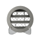 Rundes Lüftungsgitter Aluminium Ø 80 mm mit grobmaschigem Draht – hohe Durchlässigkeitthumbnail