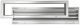 Türgitter Aluminium L x H 400 x 100 mm (Innen- und Außentür) (G34-4010AA)thumbnail