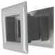 Quadratisches Türgitter 29 x 29 mm – Kunststoff grauthumbnail Quadratisches Türgitter 29 x 29 mm – Kunststoff grauthumbnail