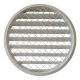 Rundes Lüftungsgitter Aluminium Ø 200 mm – WEISS – mit grobmaschigem Draht – hohe Durchlässigkeitthumbnail