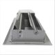 Bodengitter verstellbar mit festen Lamellen – Lochgröße 254 x 102 mm – Stahl – GRAU RAL9006thumbnail