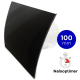 Pro-Design Badlüfter - mit Nachlauf (KW100T) - Ø 100 mm - gewölbtes GLAS - glänzend Schwarzthumbnail