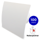 Pro-Design Badlüfter – mit Nachlauf (KW100T) – Ø 100 mm – Kunststoff – Weißthumbnail