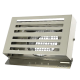 Design-Wetterschutzgitter PREMIUM LINE -BETA- Ø 160 mm mit grobmaschigem Draht – WEISS RAL9010thumbnail Design-Wetterschutzgitter PREMIUM LINE -BETA- Ø 160 mm mit grobmaschigem Draht – WEISS RAL9010thumbnail