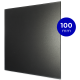 Design-Lüftungsgitter quadratisch (Abluft & Zuluft) Ø100 mm – GLAS flach – matt Schwarzthumbnail Design-Lüftungsgitter quadratisch (Abluft & Zuluft) Ø100 mm – GLAS flach – matt Schwarzthumbnail