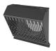 Whisper Luxe Design Wetterschutzgitter 150mm - Abluft - GRAPHITGRAUthumbnail