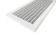Wandgitter VTA-8110D (EINBAU) Stahl – 400 x 200 mm – mit verstellbaren Doppellamellenthumbnail