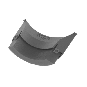 Eckventil für den Noshow 125mm