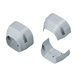 Klimaanlage Endstück - GRAU (SE-77-G)