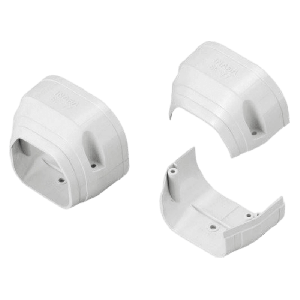 Klimaanlage Endstück - WEISS (SE-77-W)