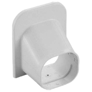 Wand-Decke Endstück - WEISS (SP-77-W)