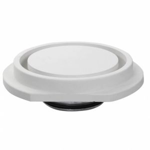 CIRCLE - Einbaufähiges rahmenloses Ventil - Ø250mm - ZUFUHR & ABLASS