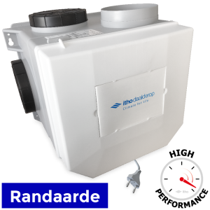 Itho Wohnraumlüfter CVE-S ECO RFT HE - High Performance - 415 m3/h - geeignet für RF-Betrieb (03-00402)