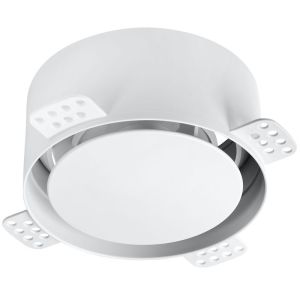 NoShow verputzbare Designventil 125mm - Zu- und Abluft - WEISS