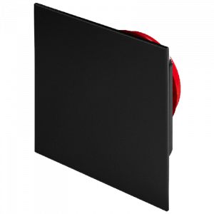 Whisper Designventil Quadrat 125mm Kunststoff - Abluft und Zuluft - Schwarz (matt) Whisper Designventil Quadrat 125mm Kunststoff - Abluft und Zuluft - Schwarz (matt)