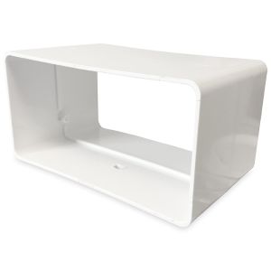 Flachkanal Verbindungsstuck Kunststoff 110 x 55 mm