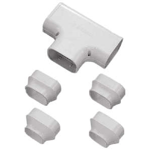 Klimaanlage T-Stück - WEISS (ST-77-W) Klimaanlage T-Stück - WEISS (ST-77-W)