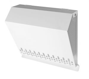 Whisper Luxe Design Wetterschutzgitter 125mm - Zuluft - WEISS