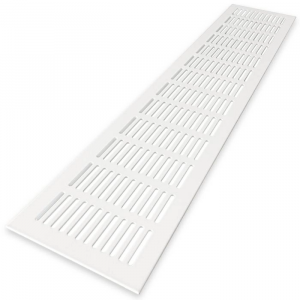 Ventilatiestrip aluminium LxH 500 x 150mm WIT (G61-5015W) 