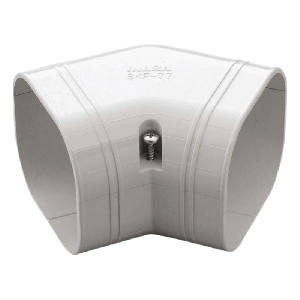 Flache Kurve 45 Grad - WEISS (SKF-77-W)