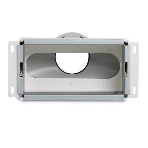 Vent-Axia Uniflexplus + Wandanschlussgehäuse rückseitiger Anschluss 1x Ø 90 mm