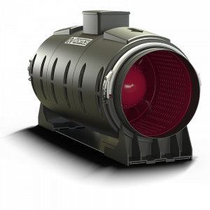 Rohrventilator LINEO 250 'QUIET' - Anschluss 250mm - 3 Stufen EIN/AUS