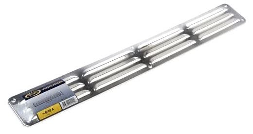 Aluminium-Lamellengitter Aufputz 500 x 65 mm – ALU (1-5006A)