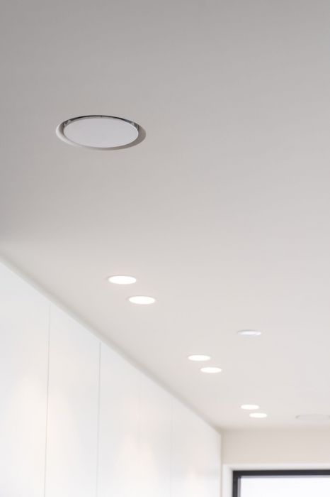 Wallflow Einbau-Lüftungsmodul rund - für verputzbares Lüftungsventil - Ø 125mm