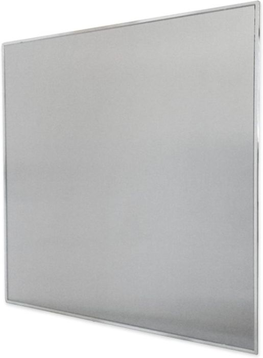 Design-Lüftungsgitter quadratisch (Abluft & Zuluft) Ø100mm – Edelstahl flach