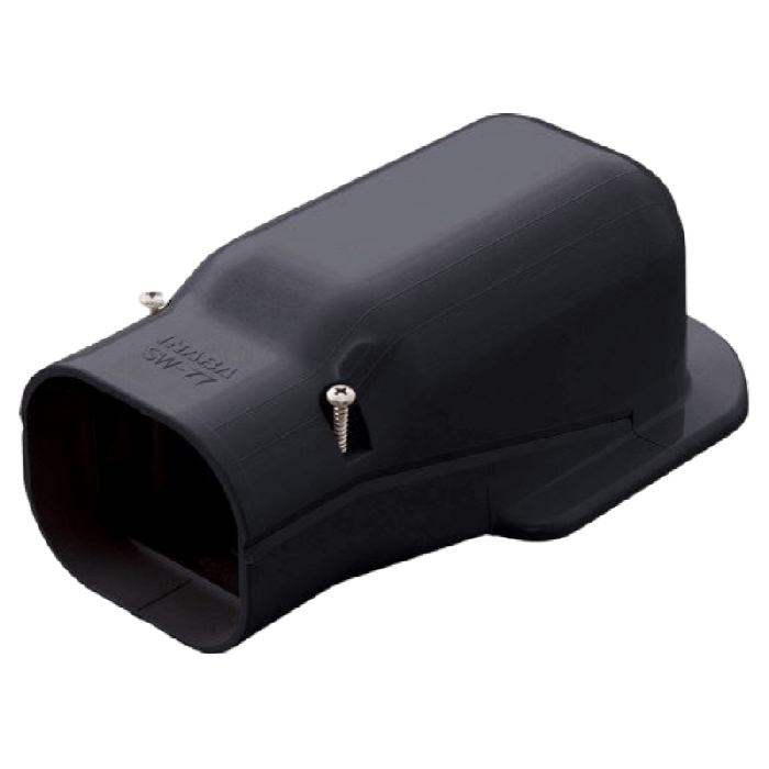 Klimaanlagen Wandabdeckung - SCHWARZ (SW-77-K)