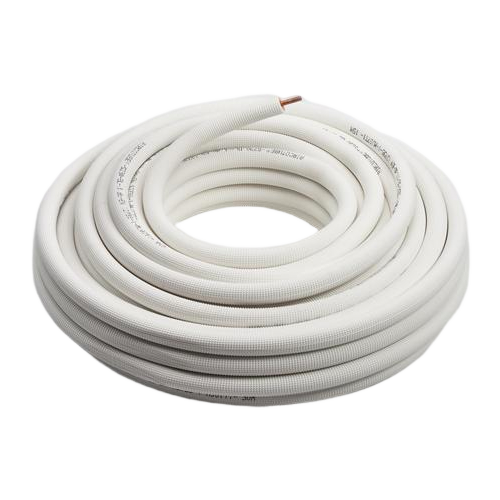 Kühlrohr aus Kupfer, isoliert (3/4 Zoll, Länge 20 m)