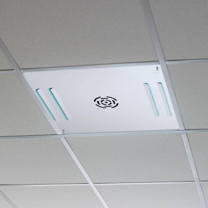 Airfixr-Panel-Luftreiniger für Systemdecke – Weiß Airfixr-Panel-Luftreiniger für Systemdecke – Weiß