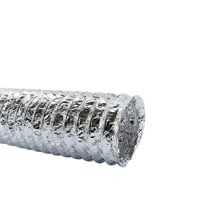 Flexibler Lüftungsschlauch, unisoliert – Aluminium – Ø 125 mm – Länge 3 METER Flexibler Lüftungsschlauch, unisoliert – Aluminium – Ø 125 mm – Länge 3 METER