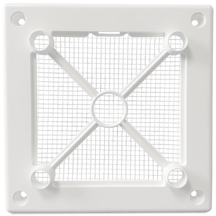 Design-Lüftungsgitter quadratisch (Abluft & Zuluft) Ø 125 mm – Kunststoff – Gold Design-Lüftungsgitter quadratisch (Abluft & Zuluft) Ø 125 mm – Kunststoff – Gold