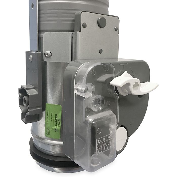 Brandklappe Ø 100 mm, manuelle Steuerung mit Schmelzlot bei 72°C + Feder