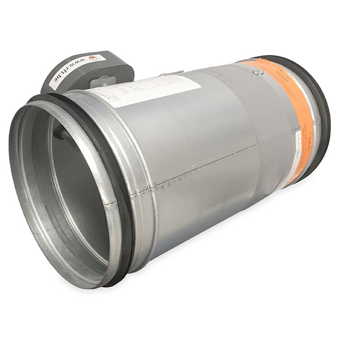 Brandklappe Ø 250 mm, manuelle Steuerung mit Schmelzlot bei 72°C + Feder Brandklappe Ø 250 mm, manuelle Steuerung mit Schmelzlot bei 72°C + Feder