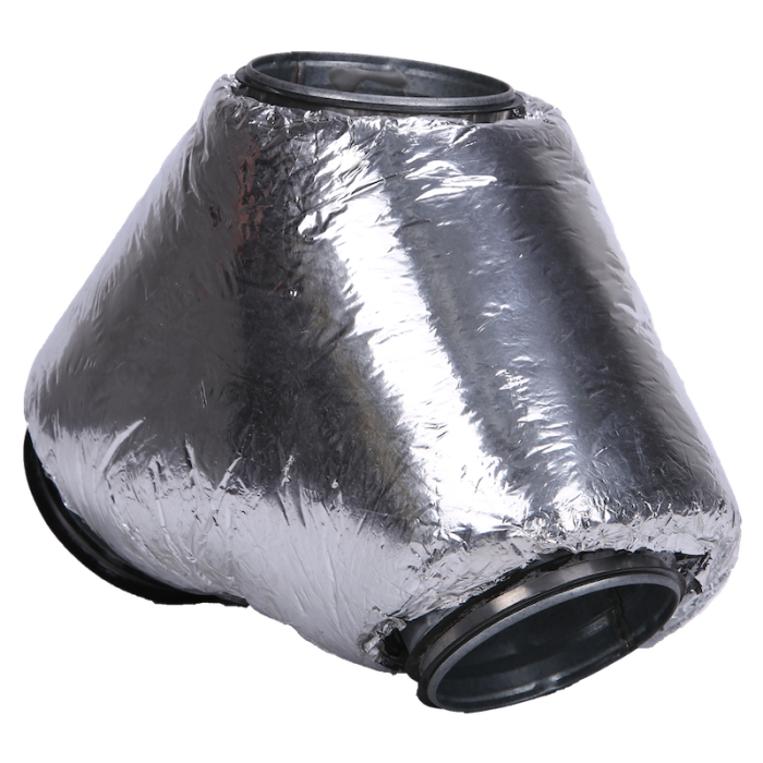 Easy-Jack Isolierung für Y-Stück (Hosenstück) 45º - Ø200mm - Dicke 25mm Easy-Jack Isolierung für Y-Stück (Hosenstück) 45º - Ø200mm - Dicke 25mm
