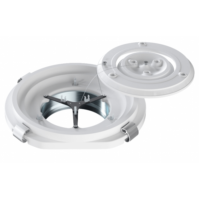 CIRCLE - Einbaubares rahmenloses Ventil - 2 Kreise - Ø160mm - ZULASSUNG & ABZUG CIRCLE - Einbaubares rahmenloses Ventil - 2 Kreise - Ø160mm - ZULASSUNG & ABZUG