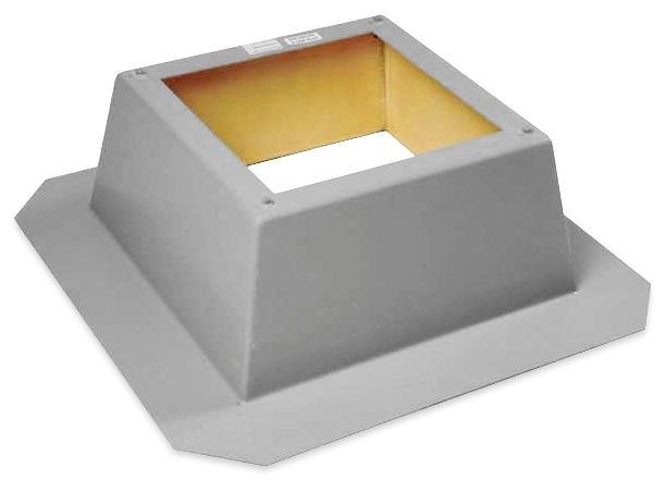 Dachaufsatz DOS G 450 für MX 210 Ventilatoren – Flachdach – isoliert