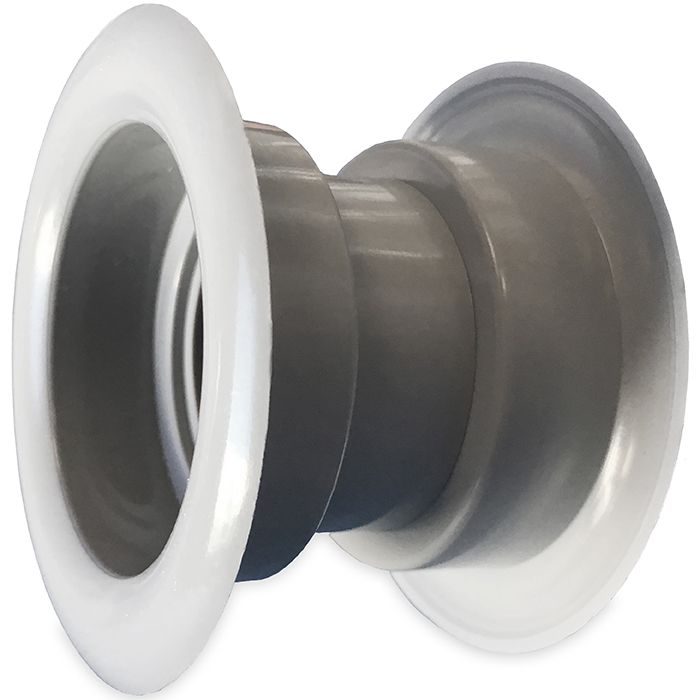 Runde Türgitter Ø 40 mm – Kunststoff Grau – 3-Stück-Packung Runde Türgitter Ø 40 mm – Kunststoff Grau – 3-Stück-Packung