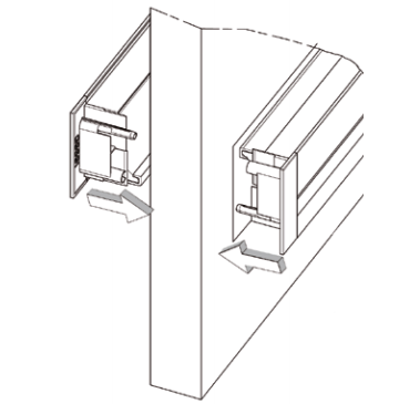 Duco DoorVent 436 x 58 mm – CREMEWEISS RAL9001 Duco DoorVent 436 x 58 mm – CREMEWEISS RAL9001