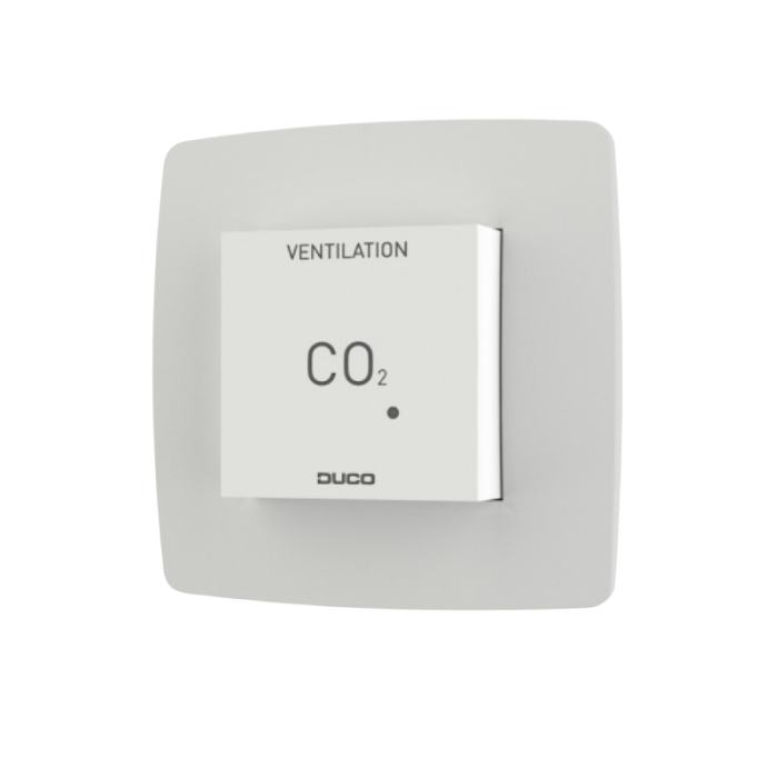 DucoBox Reno All-In-One - Schutzkontakt + RF-Steuerung, 1x CO2-Sensor & 1x CO2-Sensor ohne Steuerung DucoBox Reno All-In-One - Schutzkontakt + RF-Steuerung, 1x CO2-Sensor & 1x CO2-Sensor ohne Steuerung