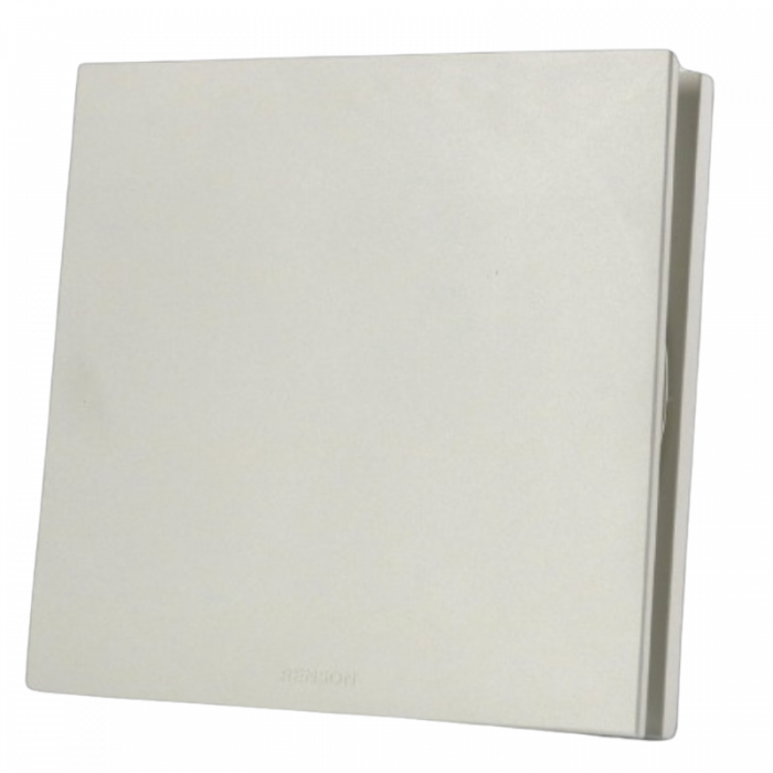 Renson Aeroo Designventil quadratisch - Kunststoff Ø125mm - RAL9016