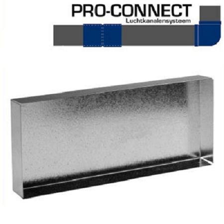 Enddeckel 220 x 55 mm - Stahl [Pro-C]