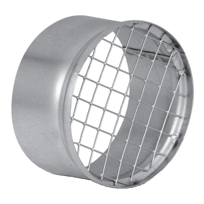 Rohrgitter (Flanschbuchse mit grobmaschigem Draht) Ø 500 mm