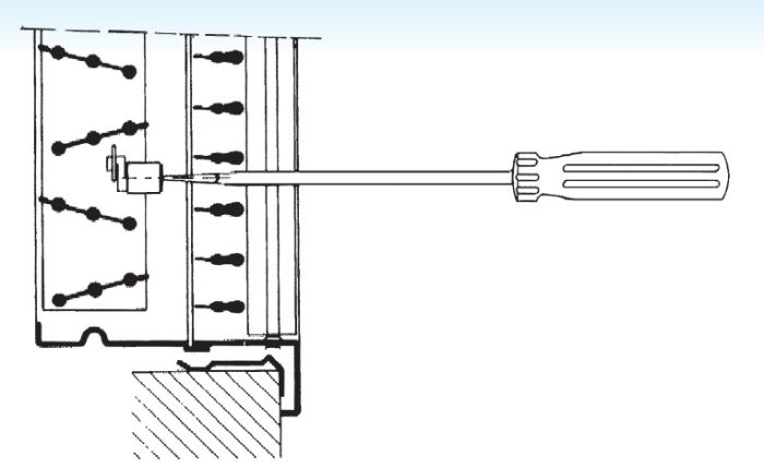 Volumenregler für Wandgitter VTA8110 250 x 150 mm
