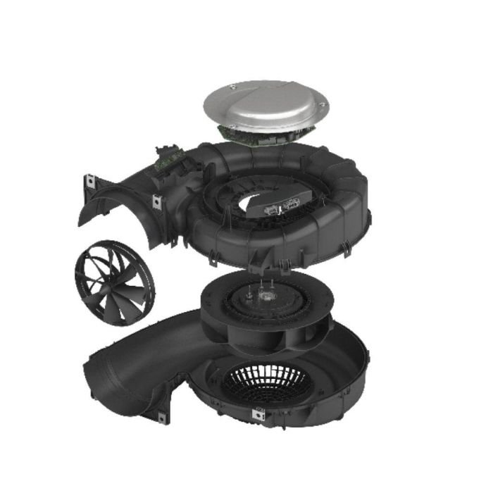 Orcon HRC-400 MaxComfort Healthline Lüftungsanlage mit WRG - 400m3/h - Mit Vorwärmer