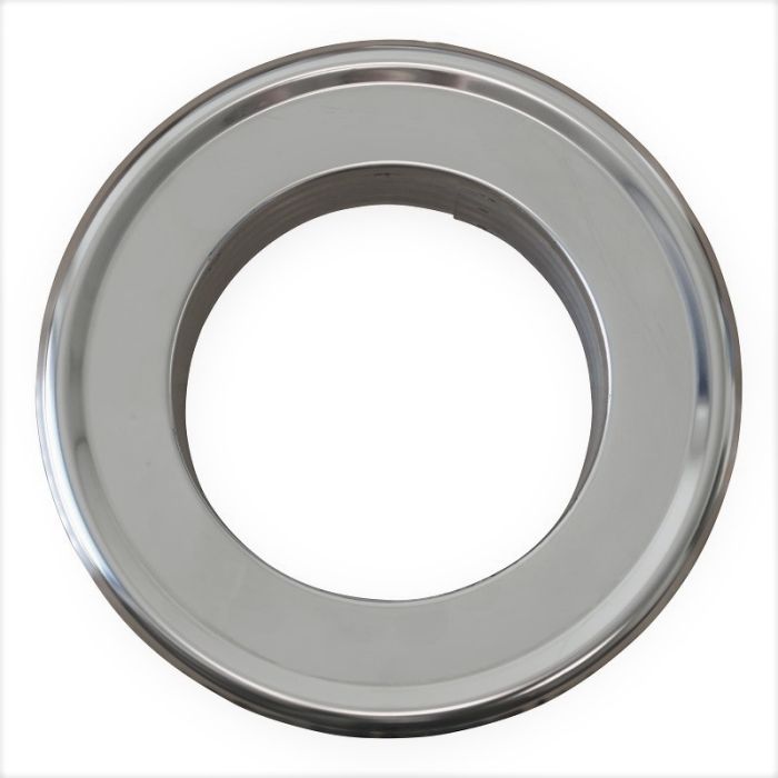 Abschlussrosette Ø 150 mm – Edelstahl